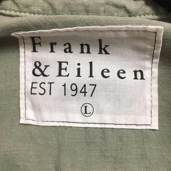 Frank & Eileen Ireland Long Sleeve Playsuit Flax Cotton Romper Size Large - Picture 13 of 15